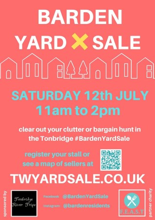 Bargain Hunt or Declutter: Barden Yard Sale Returns to Tonbridge