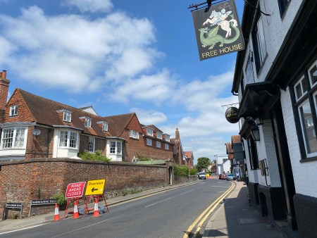 Shipbourne Road Reopens After Sinkhole Repairs Completed