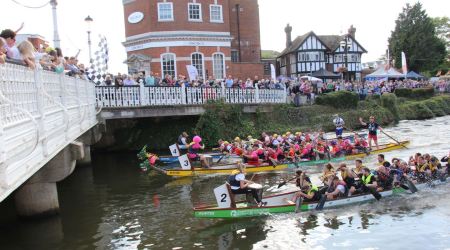 Tonbridge Gears Up for 13th Annual River Medway Dragon Boat Race