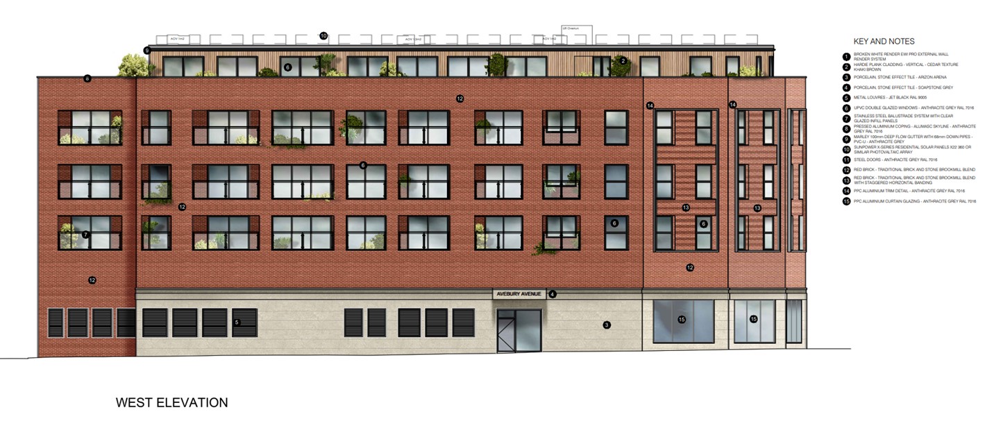 End of an Eyesore: Derelict Avebury Avenue Site Approved for 34 New Homes