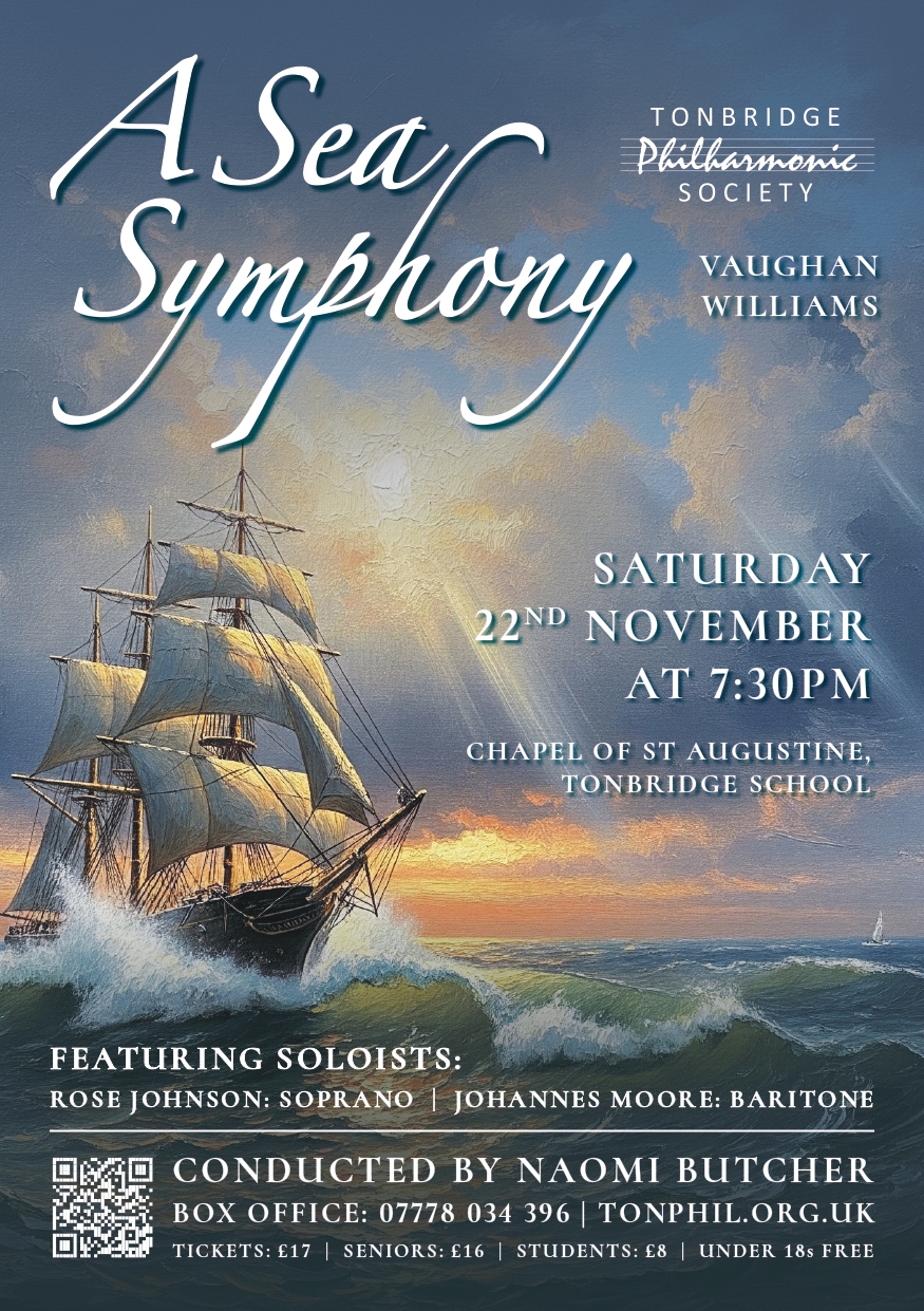 Voyage into Sound: Tonbridge Philharmonic Society Presents Vaughan Williams’ ‘A Sea Symphony’