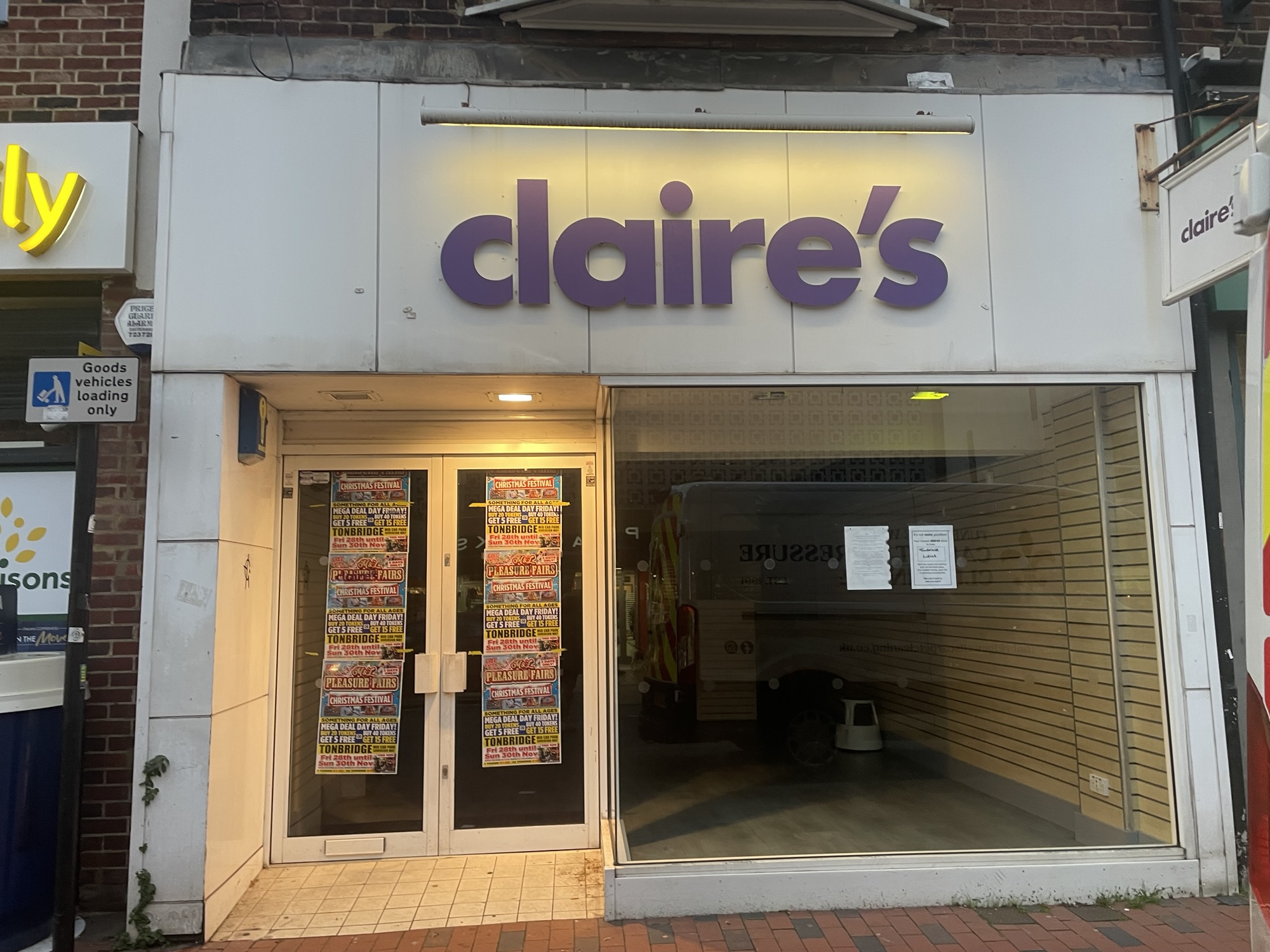 Claire’s: The Shutters Finally Come Down on 80 High Street