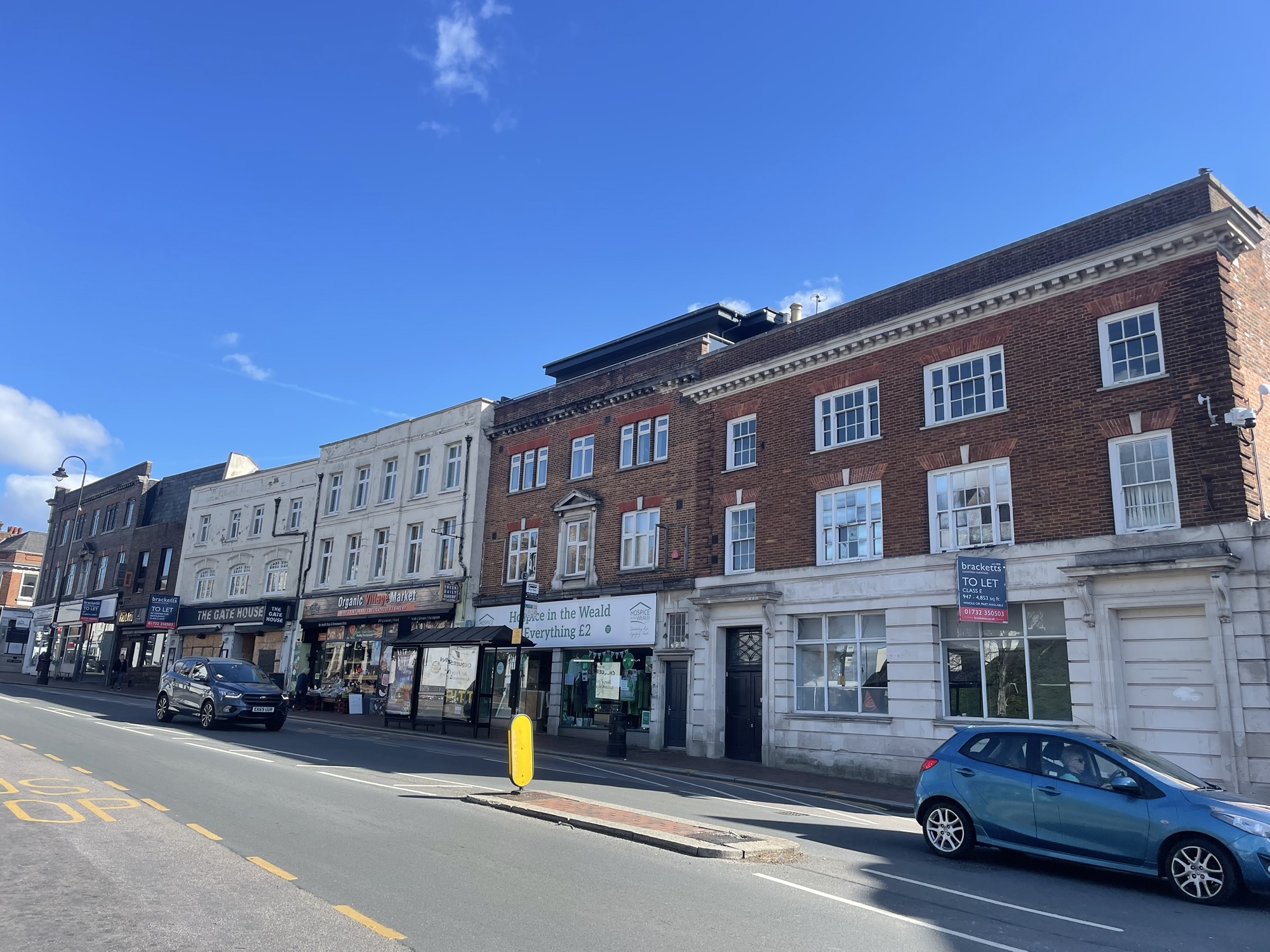 Tonbridge’s High Street stretch between East Street and Lyons Crescent: why so many empty units?