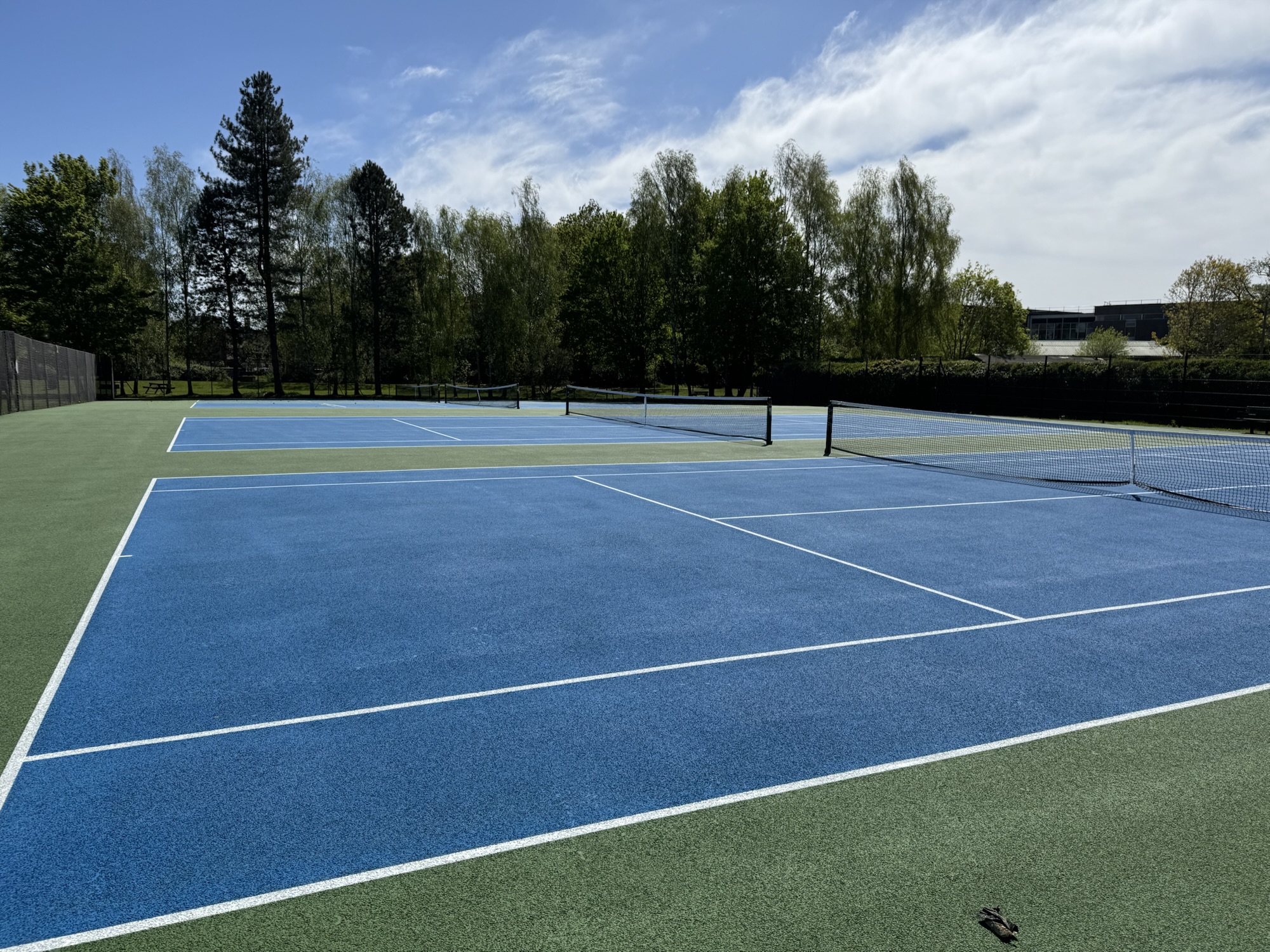 Fresh Look for Tonbridge Tennis Courts at Racecourse Sportsground