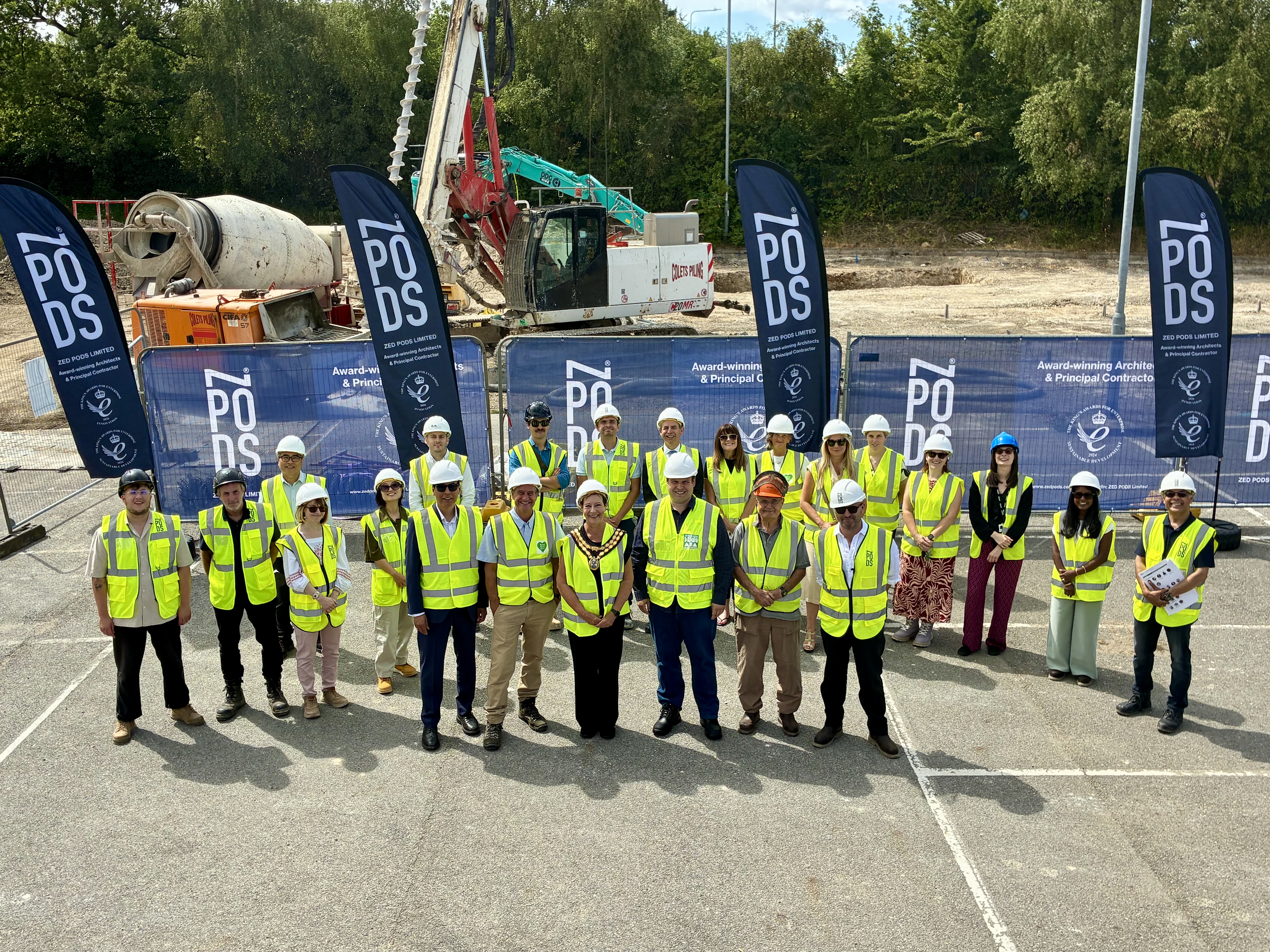 Ground Broken on Landmark Modular Housing Scheme in Blue Bell Hill