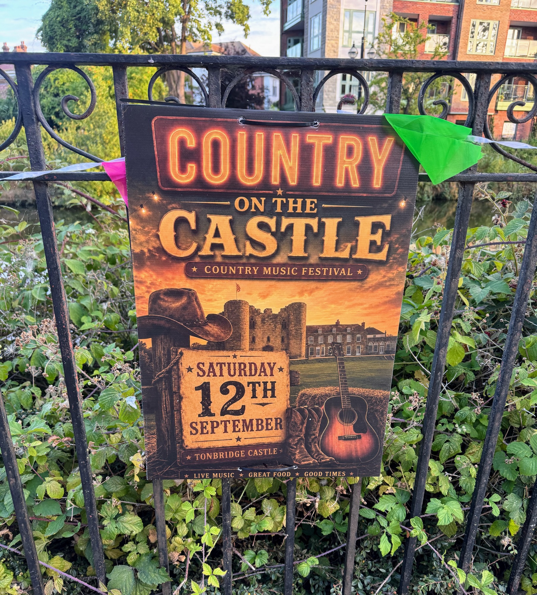 Country Music Comes to Town: Country on the Castle Arrives in Tonbridge This September